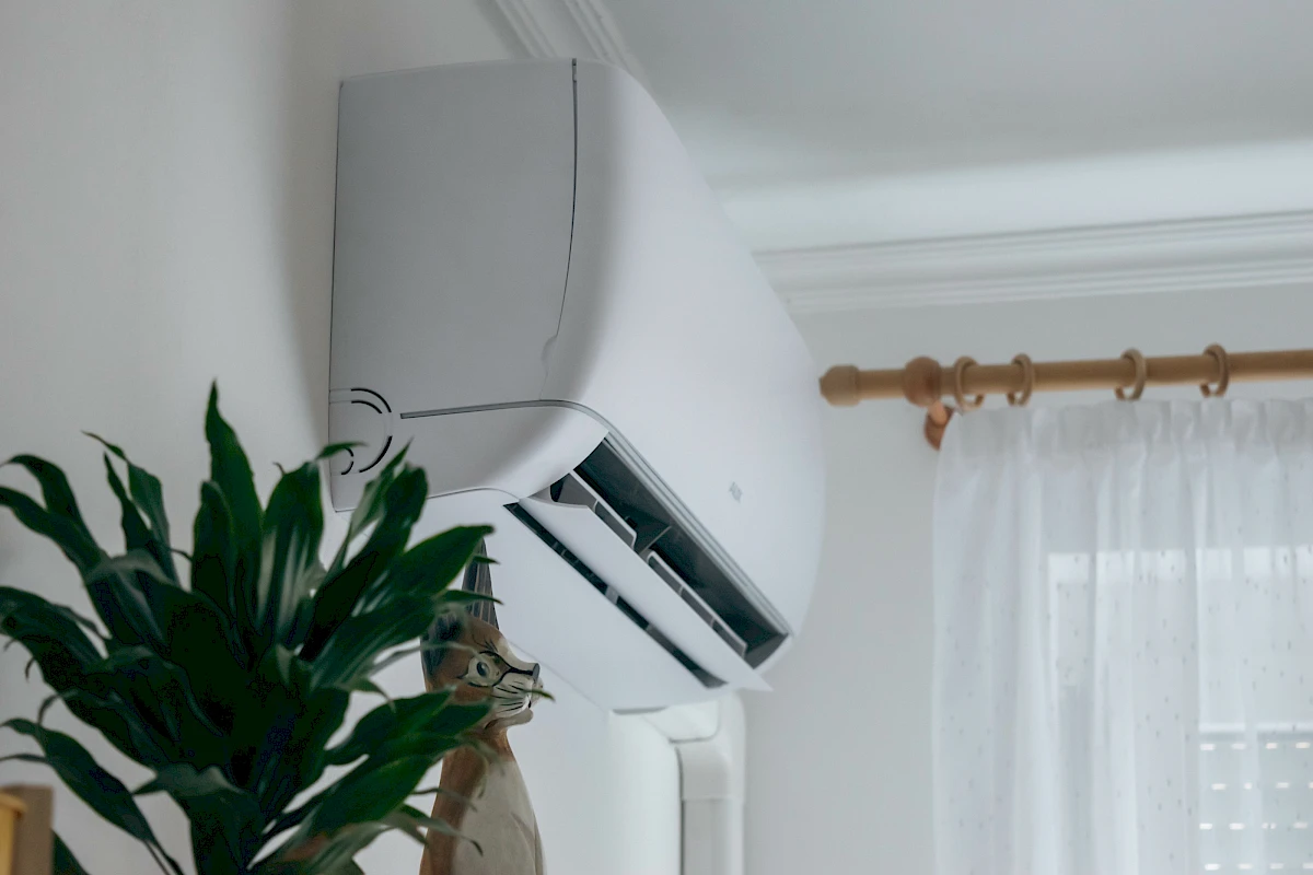 A ductless mini split provides comfort year round