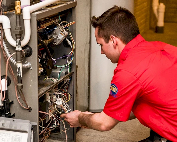 Schedule an emergency furnace repair call in New Albany
