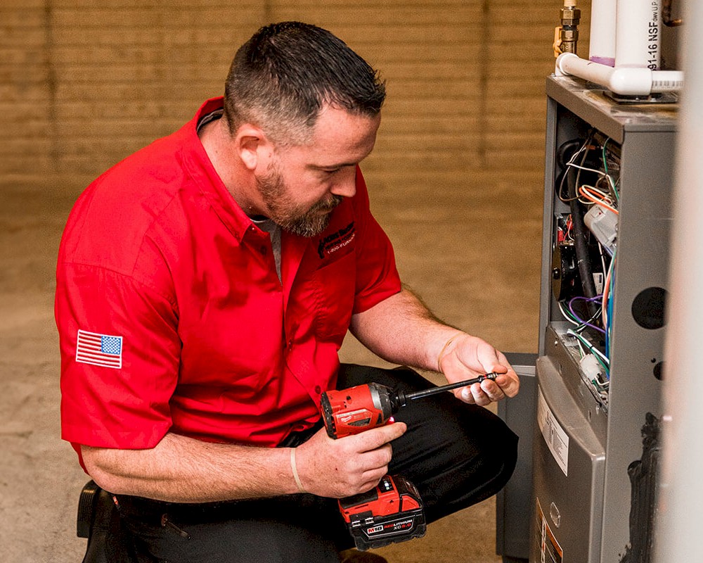 Central Ohio furnace installation