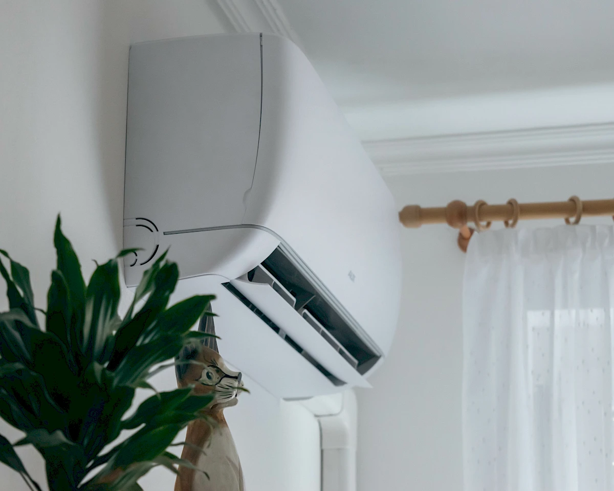 A ductless mini split provides comfort year round